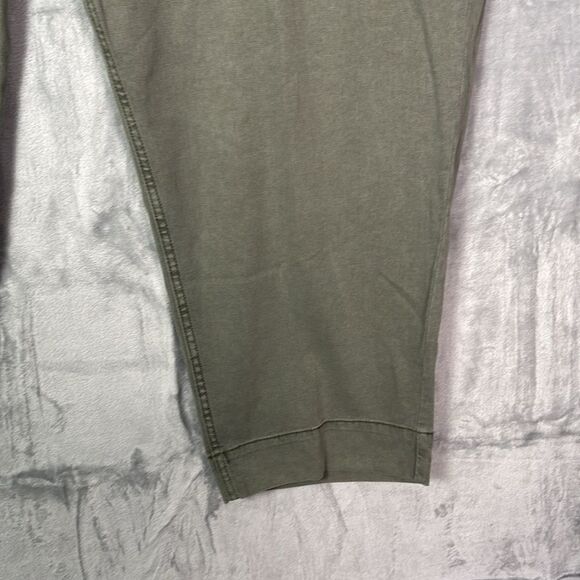 Old Navy Green Cropped Ankle Utility Pants Size 26 - Picture 5 of 12